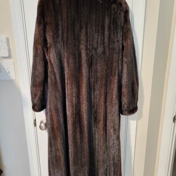 Gartenhaus full-length mink coat - Picture 4 of 5